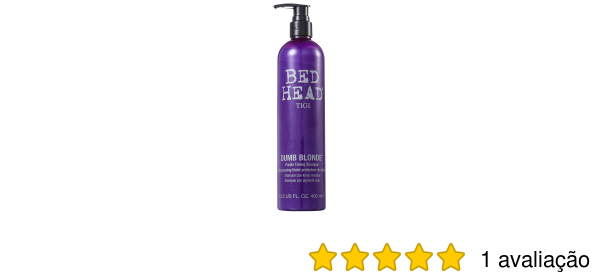 10. TIGI Bed Head Dumb Blonde Purple Toning Shampoo for Blonde Hair - wide 2